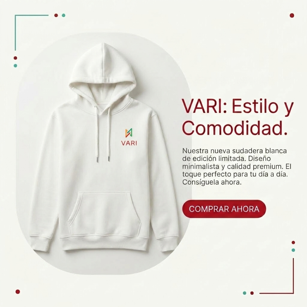 (Muestra) Polerón Aura, básico Blanco Unisex